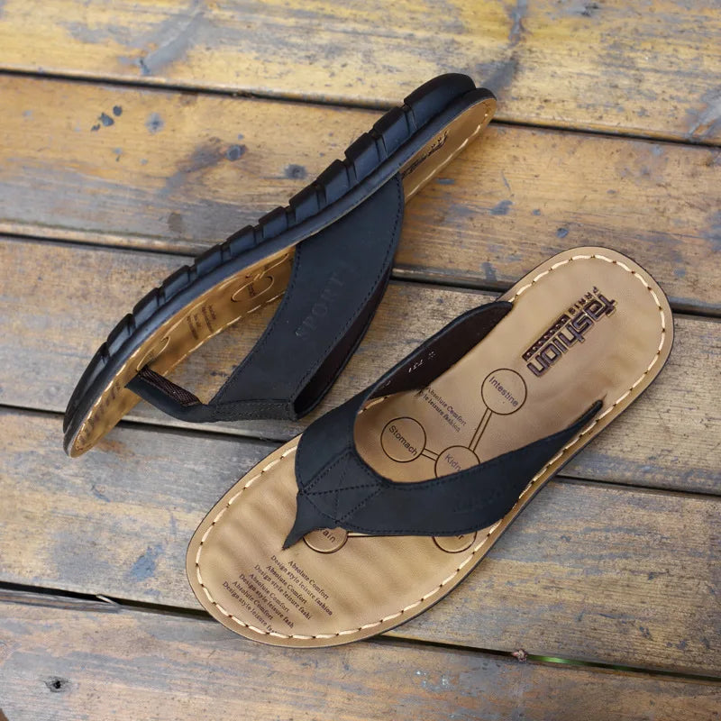 Olivia Sydney - Men's Leather Sandals