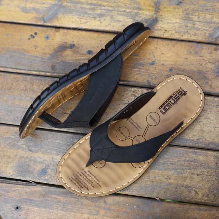 Olivia Sydney - Men's Leather Sandals