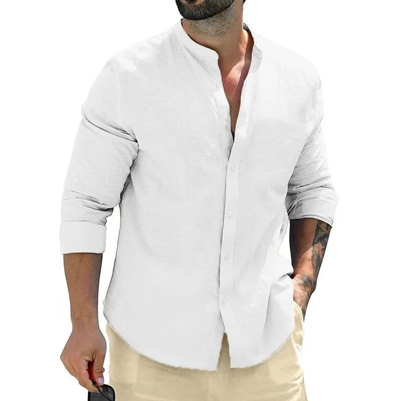 Olivia Sydney - Men's Linen Shirt