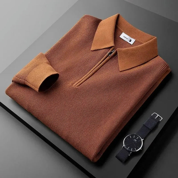 Olivia Sydney - Elegant Zip-Up Sweater for Men