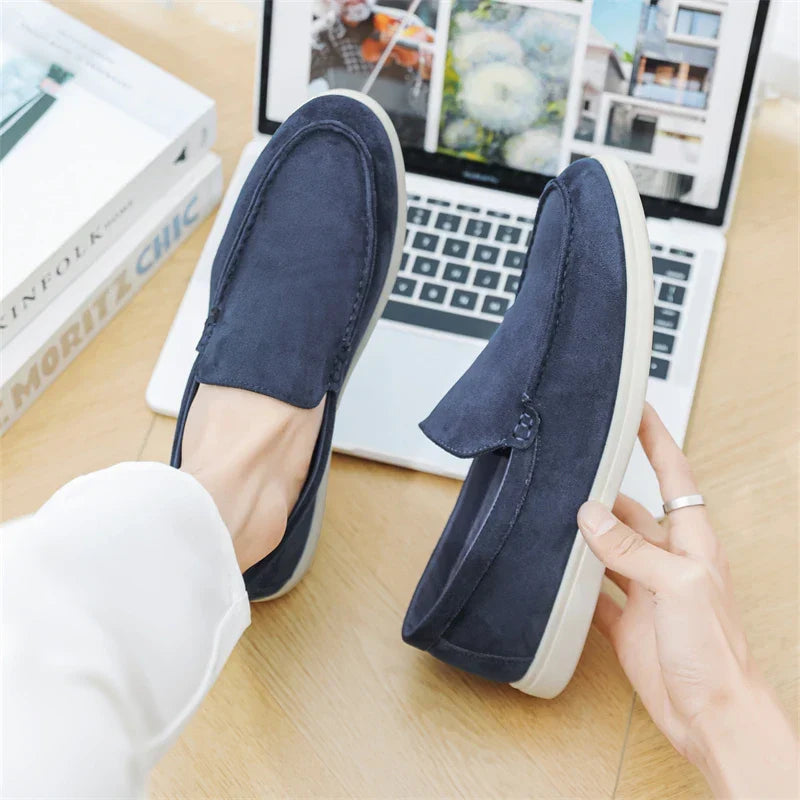 Olivia Sydney - Casual Suede Loafers