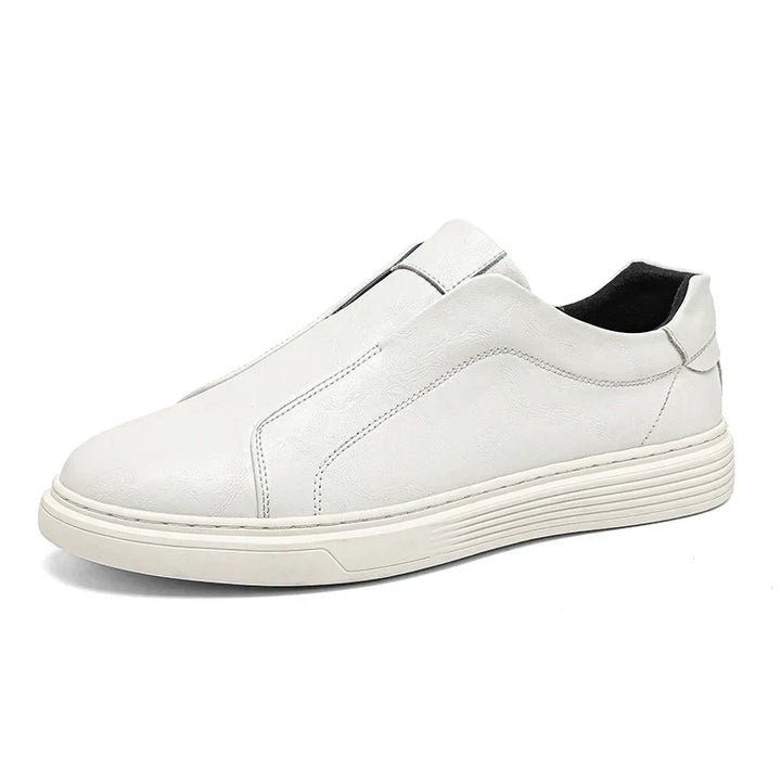 Olivia Sydney - Classic Leather Slip-On Shoes