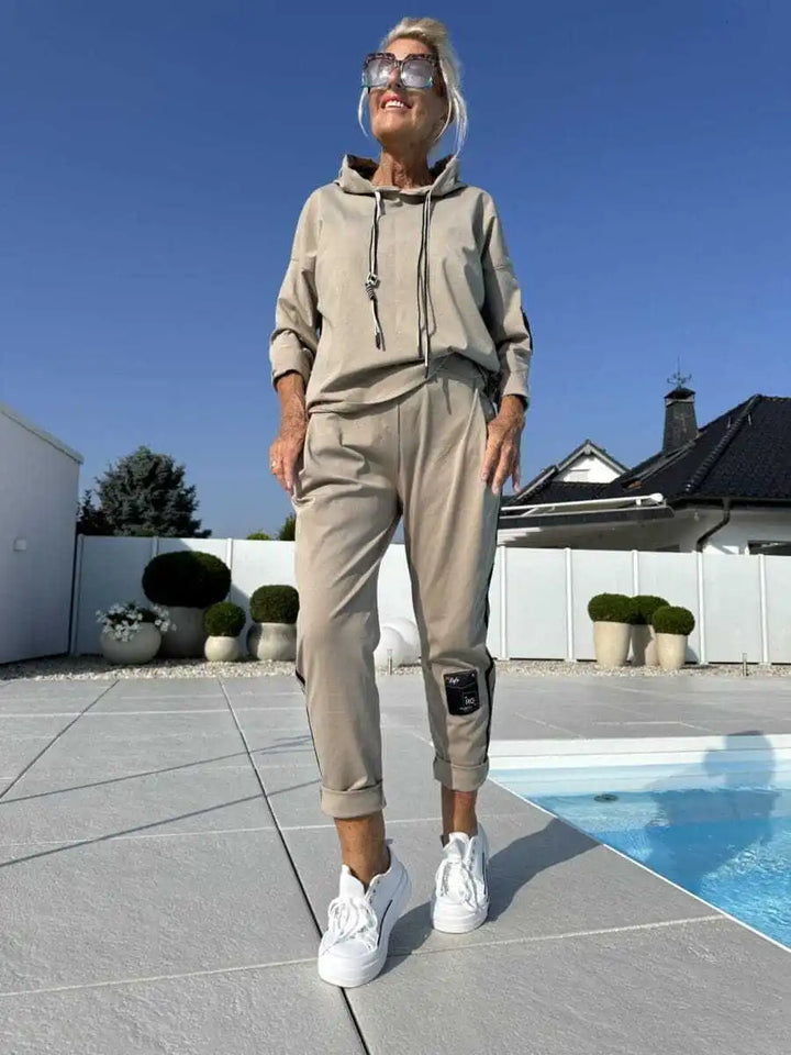 Olivia Sydney - Hooded Two-Piece Lounge Set