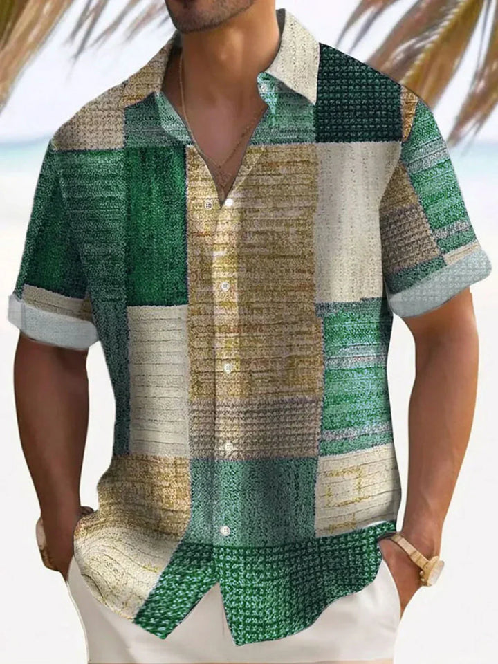 Olivia Sydney - Elegant Patchwork Shirt