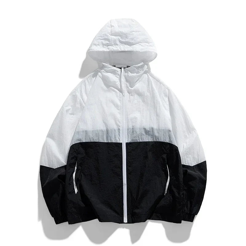 Olivia Sydney - Hooded Windbreaker Jacket