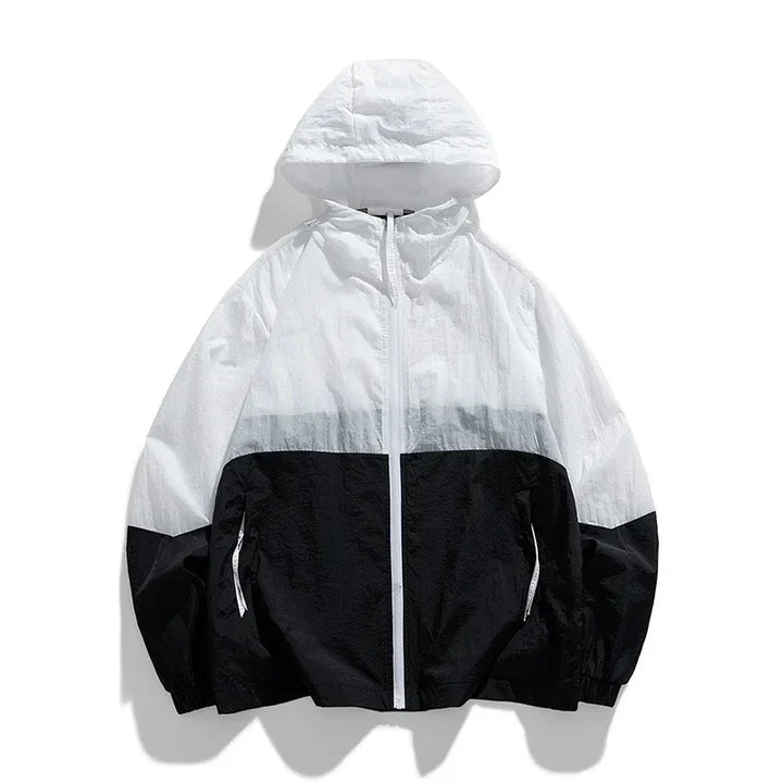 Olivia Sydney - Hooded Windbreaker Jacket