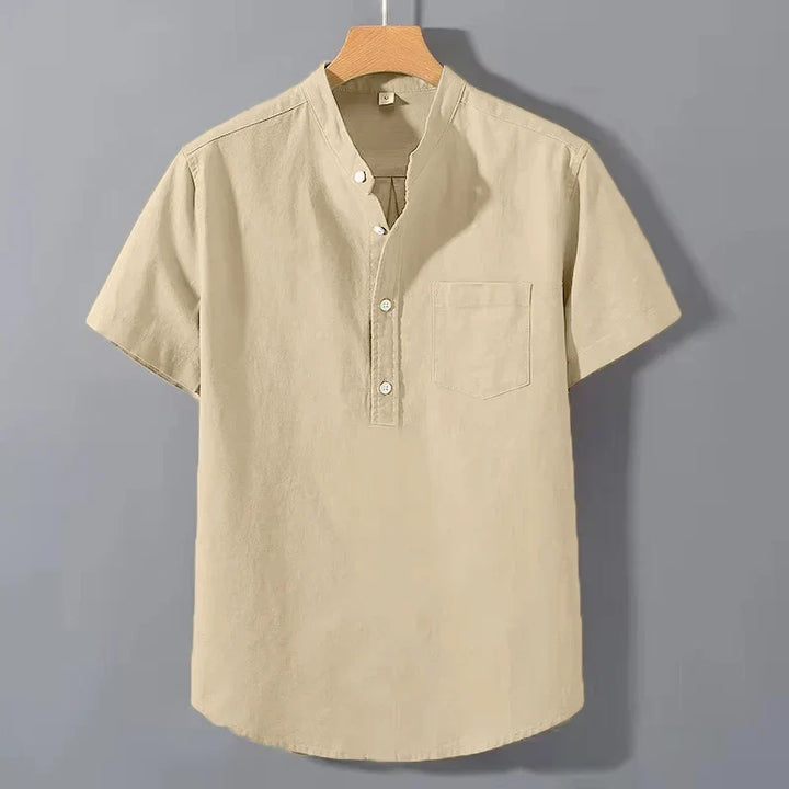 Olivia Sydney - Short Sleeve Cotton Shirt