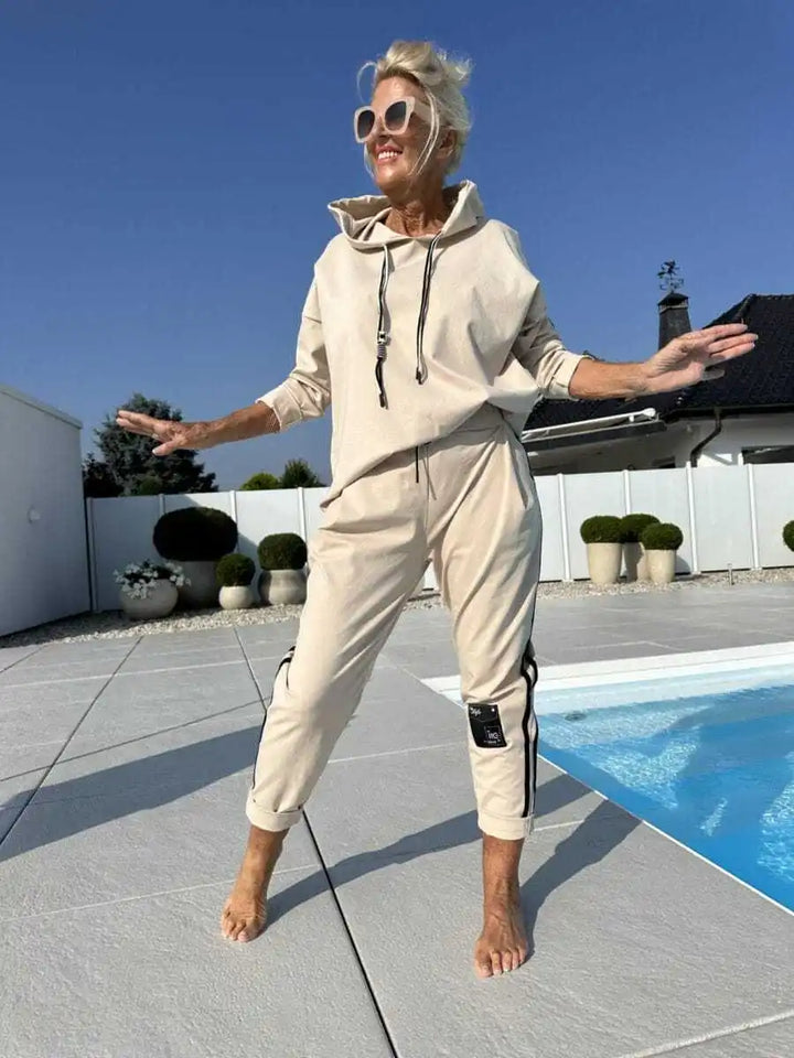 Olivia Sydney - Hooded Two-Piece Lounge Set