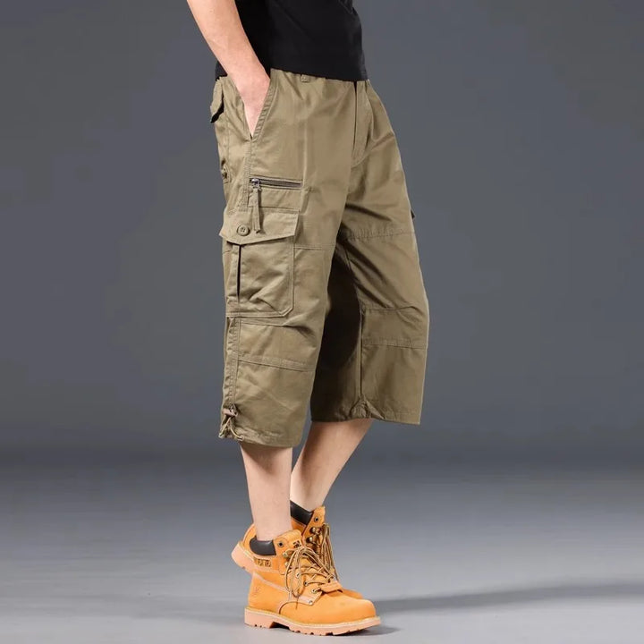 Olivia Sydney - Long Cotton Cargo Shorts