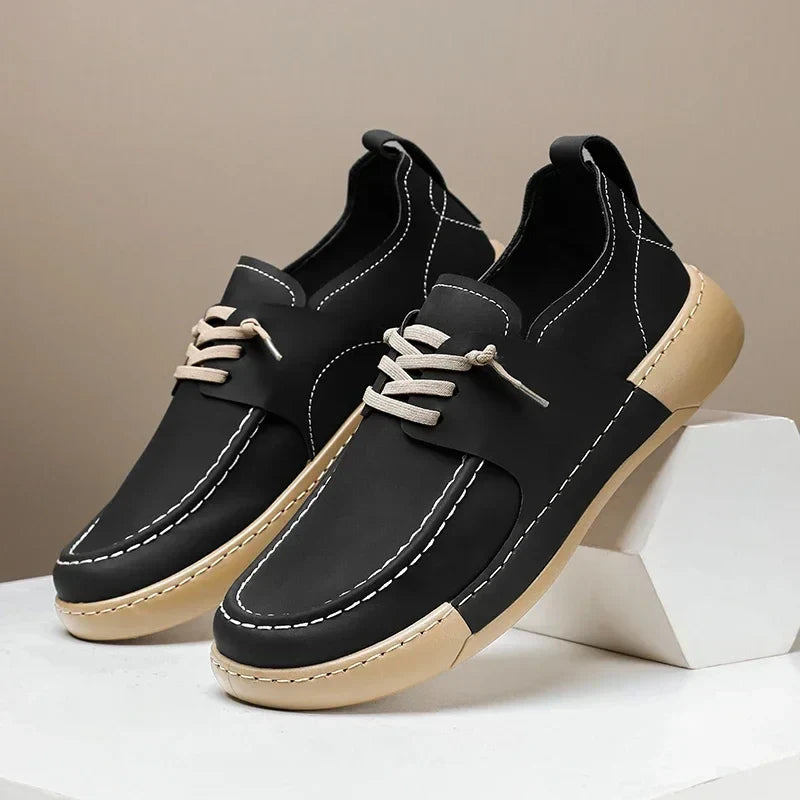 Olivia Sydney - Classic Italian Leather Sneakers
