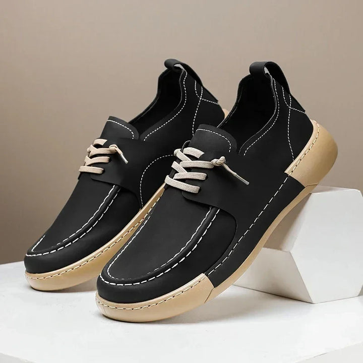 Olivia Sydney - Classic Italian Leather Sneakers