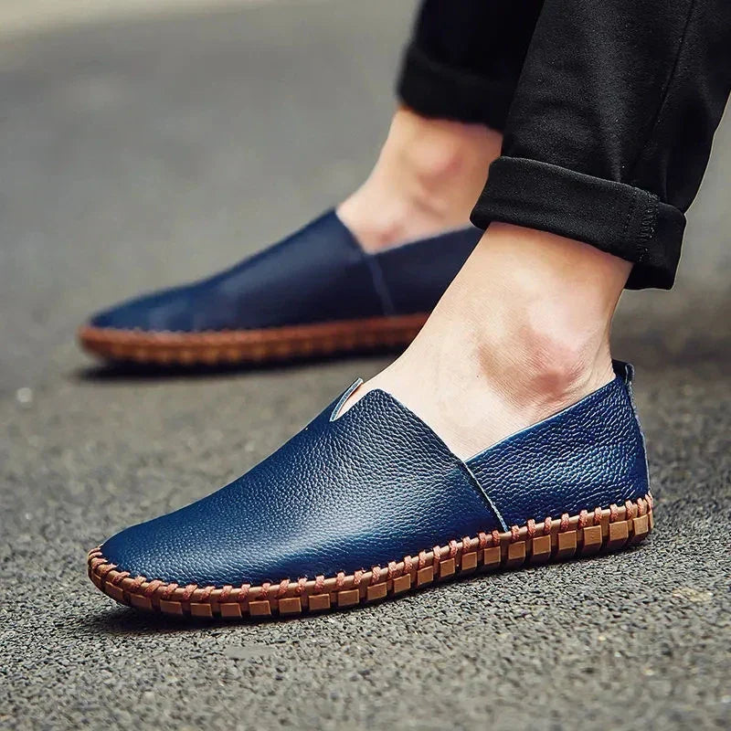 Olivia Sydney - Breathable Leather Loafers