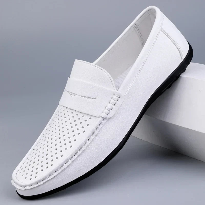 Olivia Sydney - Classic Italian Leather Loafers