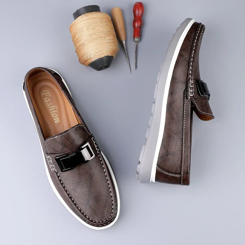 Olivia Sydney - Luxury Leather Loafers