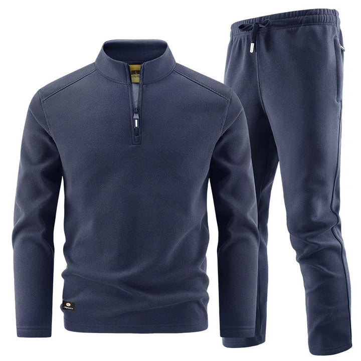 Olivia Sydney - Elegant Zip-Up Sweater Set for Men