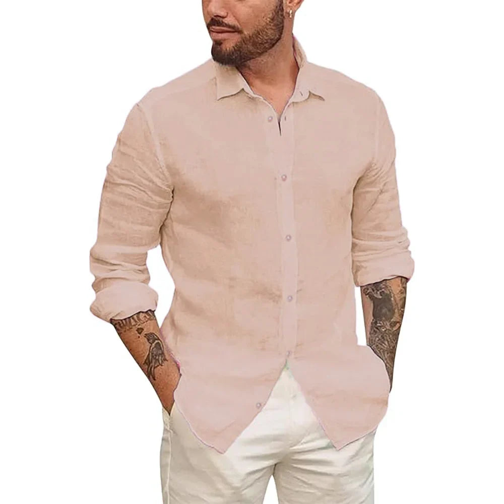 Olivia Sydney - Hawaiian Cotton Linen Shirt