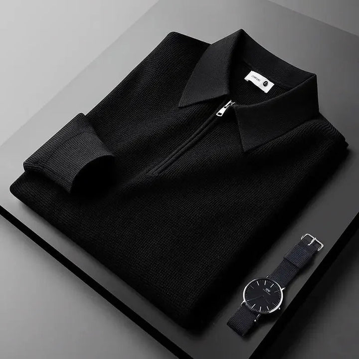 Olivia Sydney - Elegant Zip-Up Sweater for Men