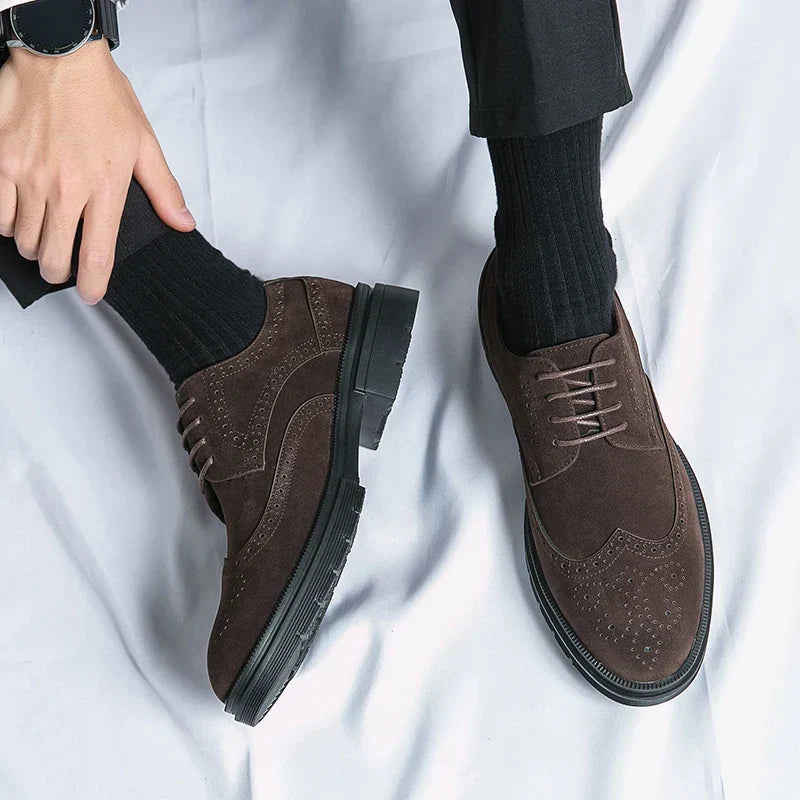 Olivia Sydney - Suede Business Shoes