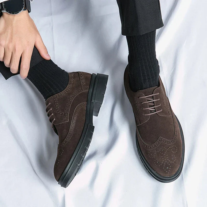Olivia Sydney - Suede Business Shoes