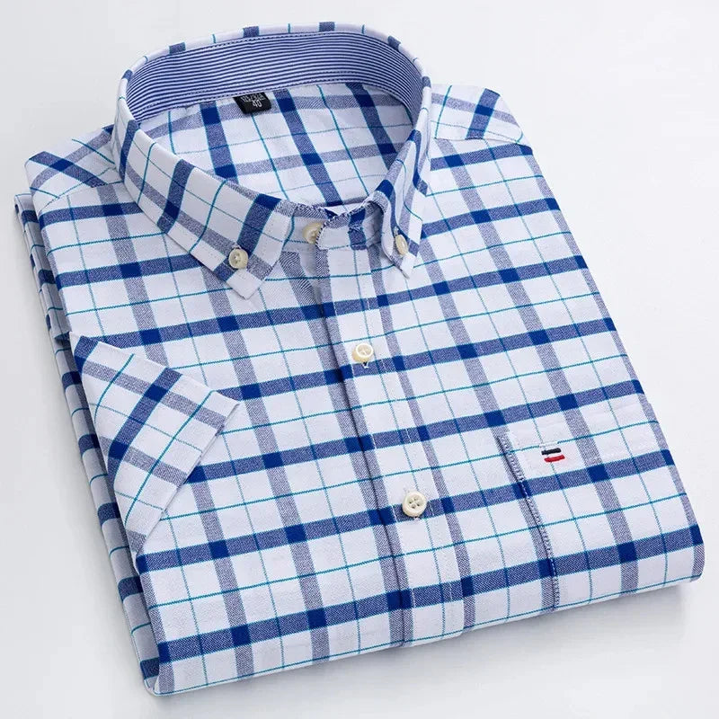 Olivia Sydney - Elegant Cotton Men's Shirt