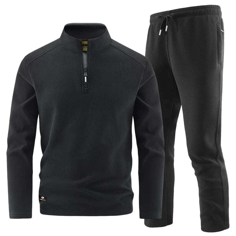 Olivia Sydney - Elegant Zip-Up Sweater Set for Men