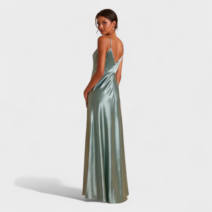Olivia Sydney - Long Satin Dress