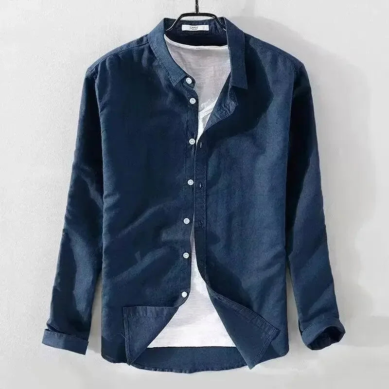 Olivia Sydney - Casual Cotton and Linen Shirt