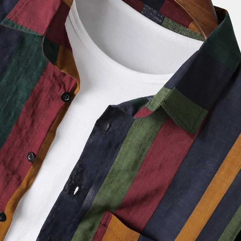 Olivia Sydney - Mosaic Lines Shirt