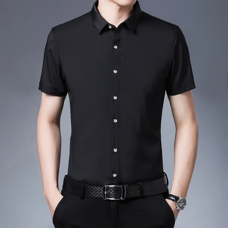 Olivia Sydney - Casual Short Sleeve Business Shirt