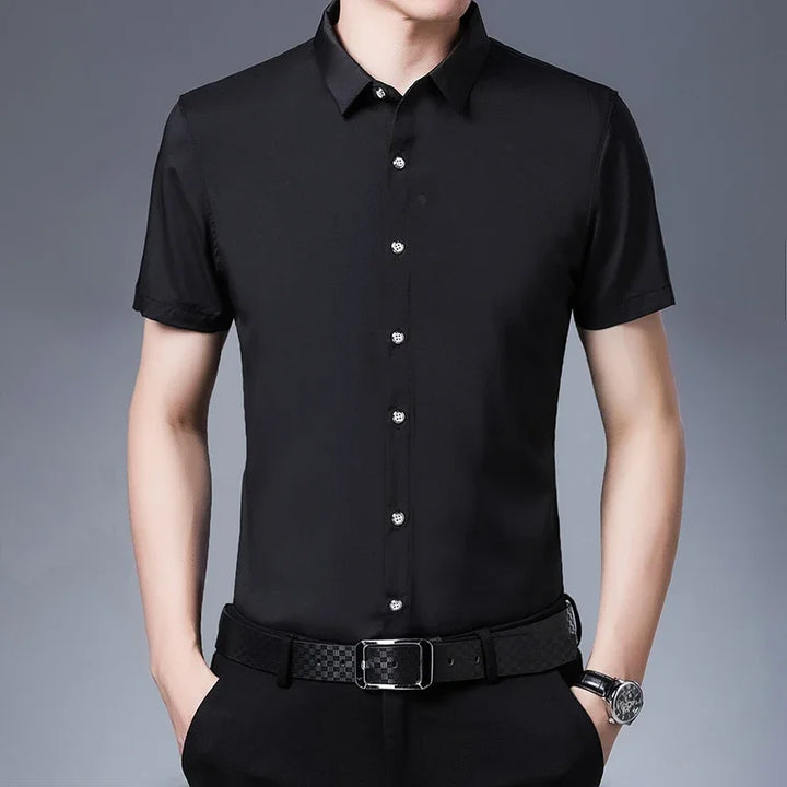 Olivia Sydney - Casual Short Sleeve Business Shirt