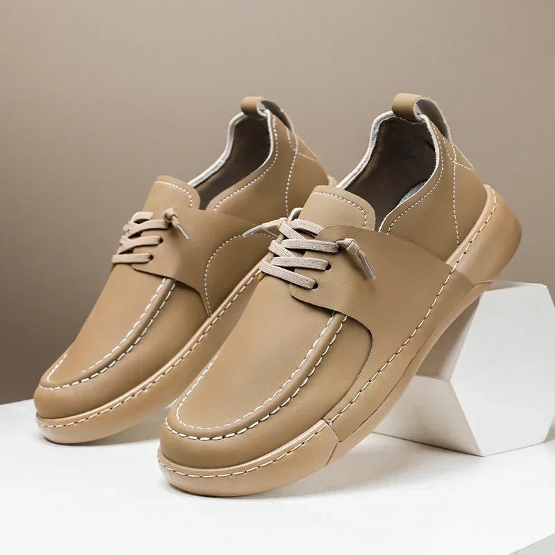 Olivia Sydney - Classic Italian Leather Sneakers
