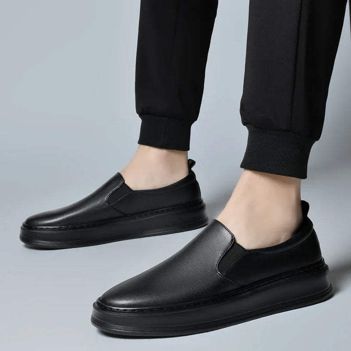 Olivia Sydney - Leather Slip-On Shoes