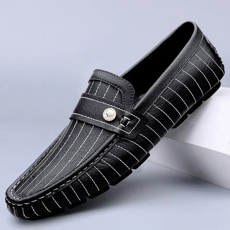 Olivia Sydney - Chic Leather Loafers