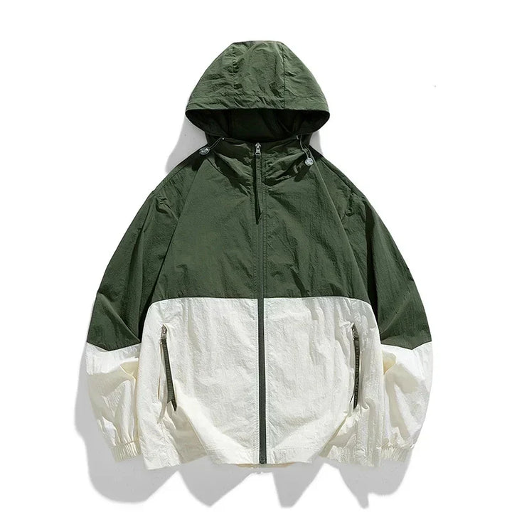 Olivia Sydney - Hooded Windbreaker Jacket