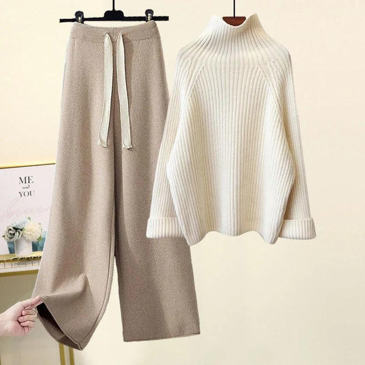 Olivia Sydney - Long Sleeve Loose Fit Two-Piece Set