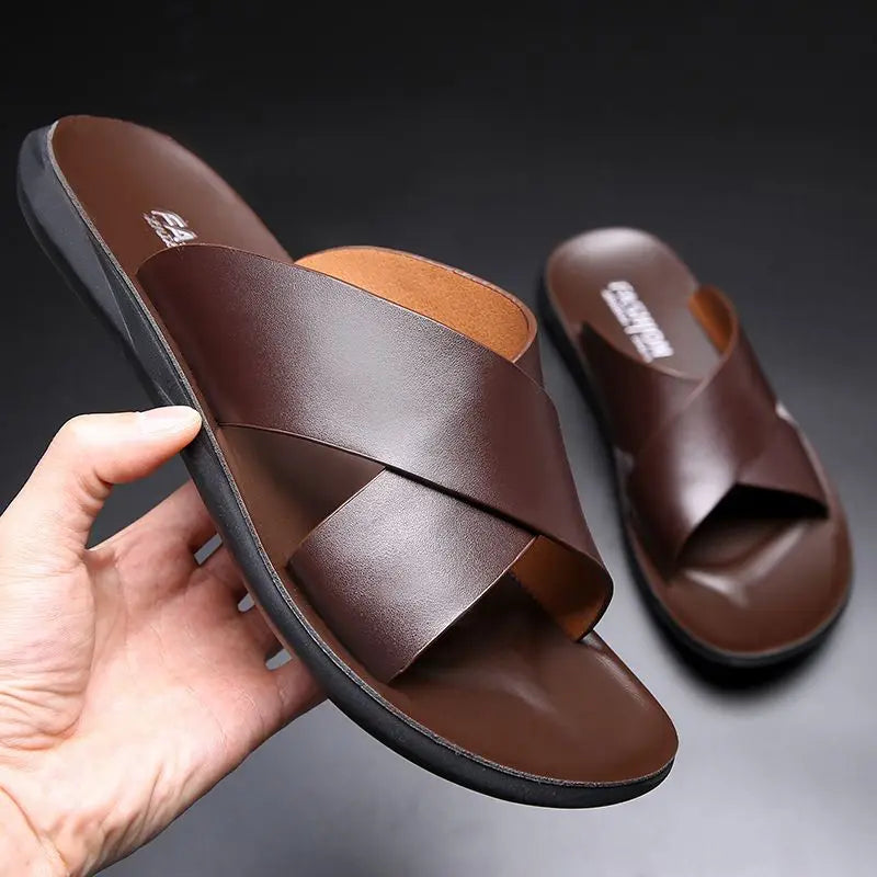 Olivia Sydney - Elegant Leather Sandals