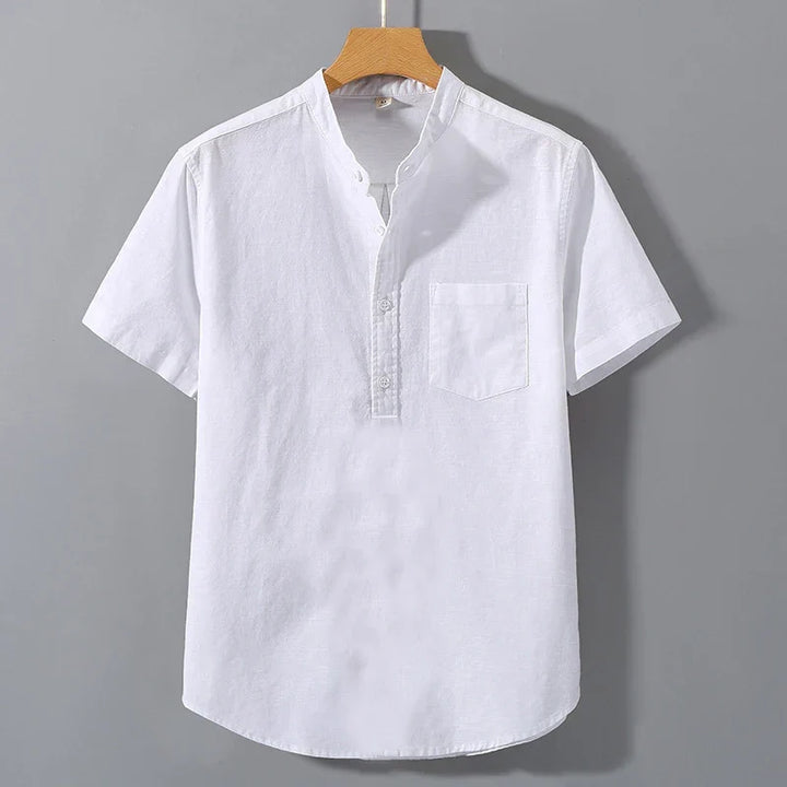 Olivia Sydney - Short Sleeve Cotton Shirt