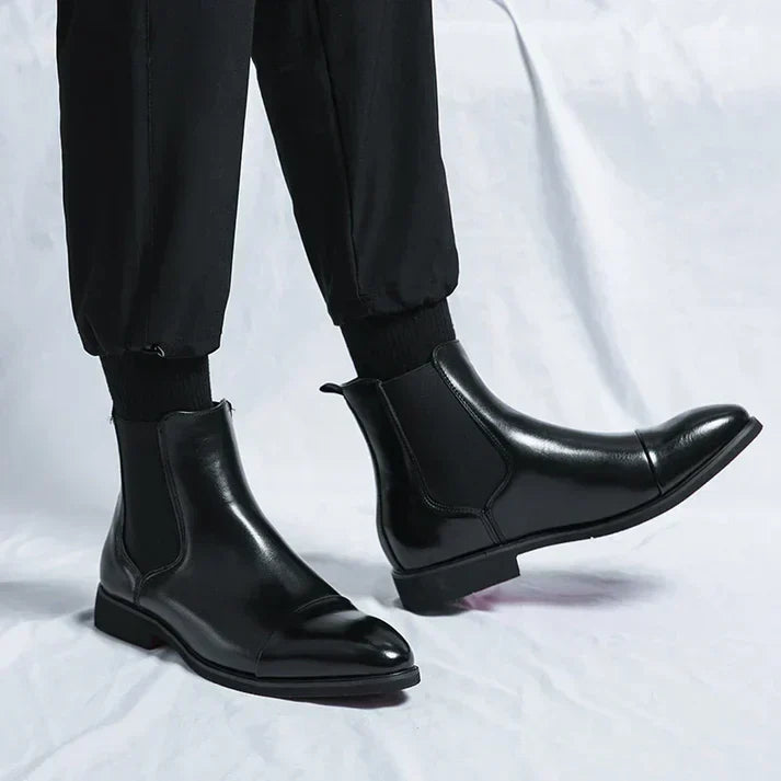 Olivia Sydney - Premium Leather Chelsea Boots