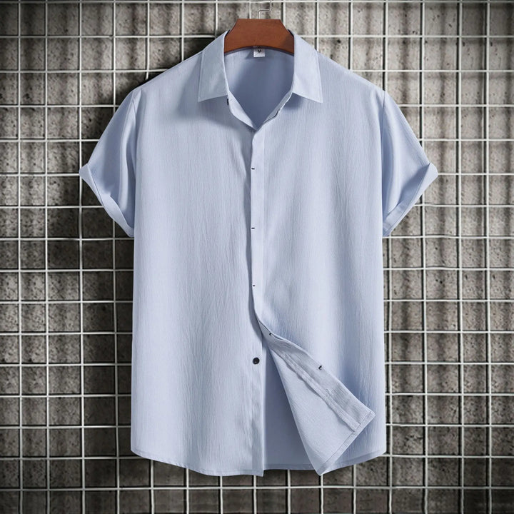 Olivia Sydney - Short Sleeve Linen Cotton Shirt