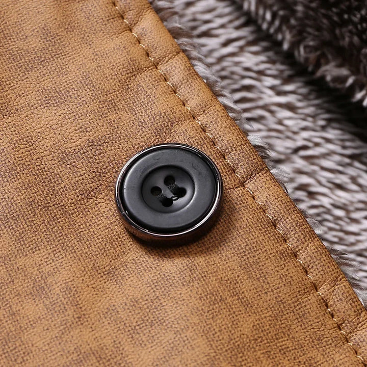 Olivia Sydney - Suede Men's Coat