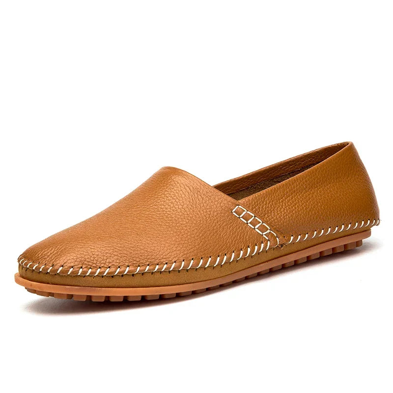 Olivia Sydney - Light Leather Loafers