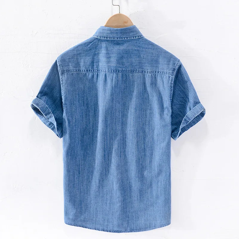 Olivia Sydney - Short Sleeve Denim Shirt
