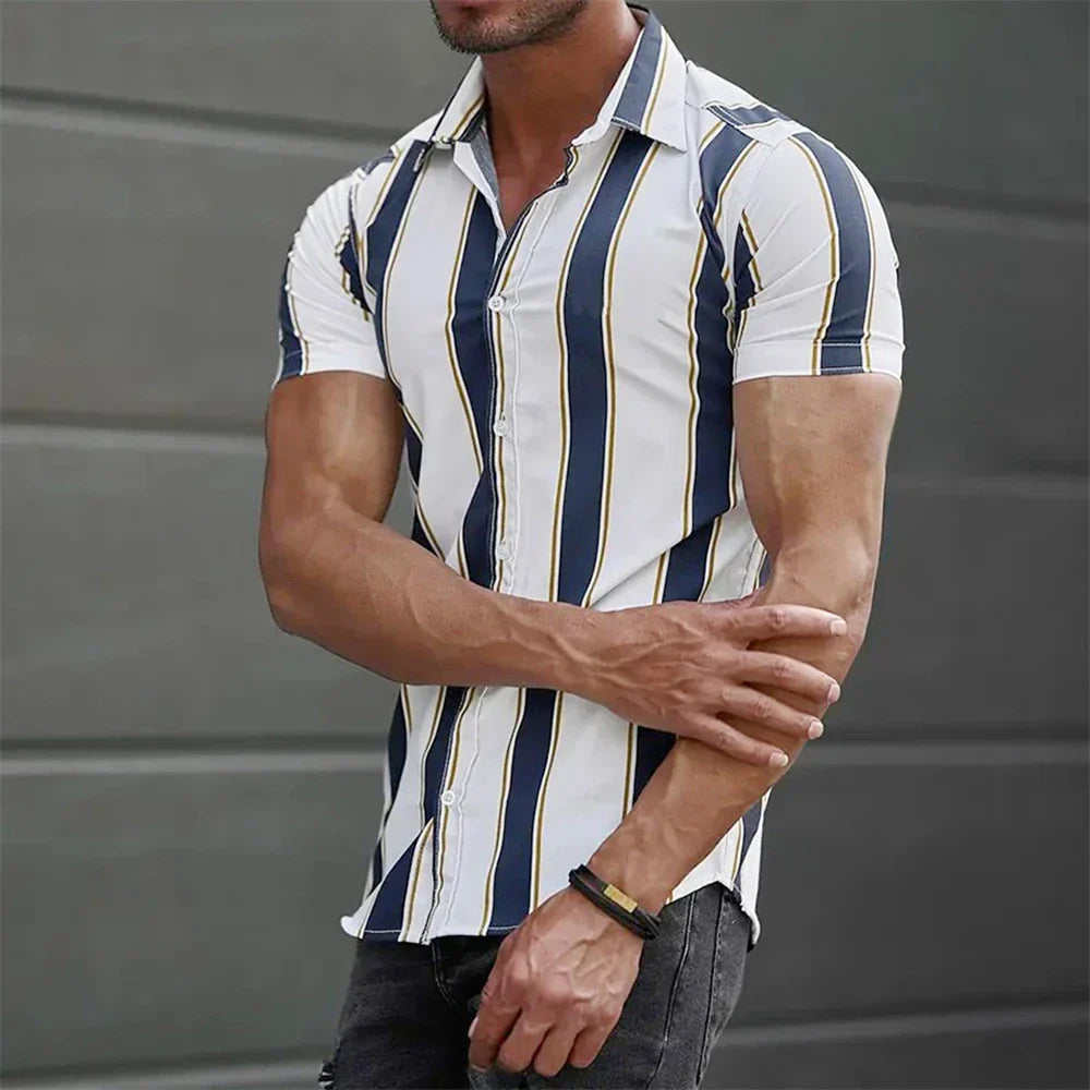 Olivia Sydney - Striped Summer Shirt