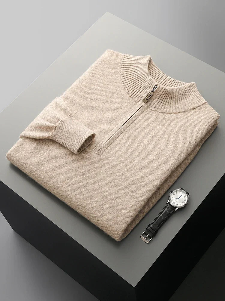 Olivia Sydney - Cashmere Zip Sweater