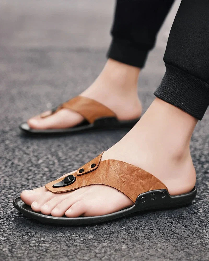 Olivia Sydney - Elegant Leather Sandals