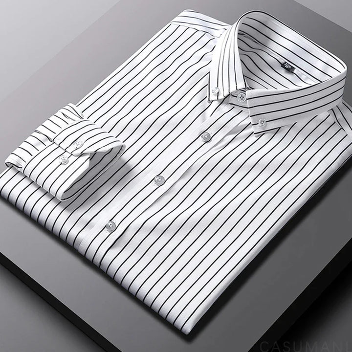 Olivia Sydney - Casual Striped Men's Shirt