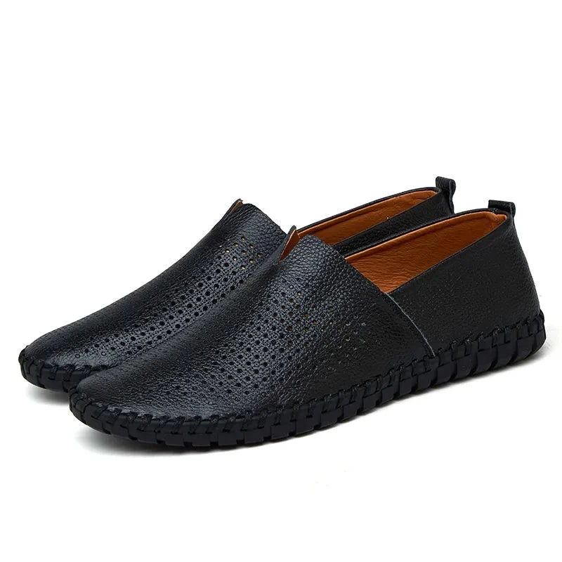 Olivia Sydney - Elegant and Breathable Leather Loafers