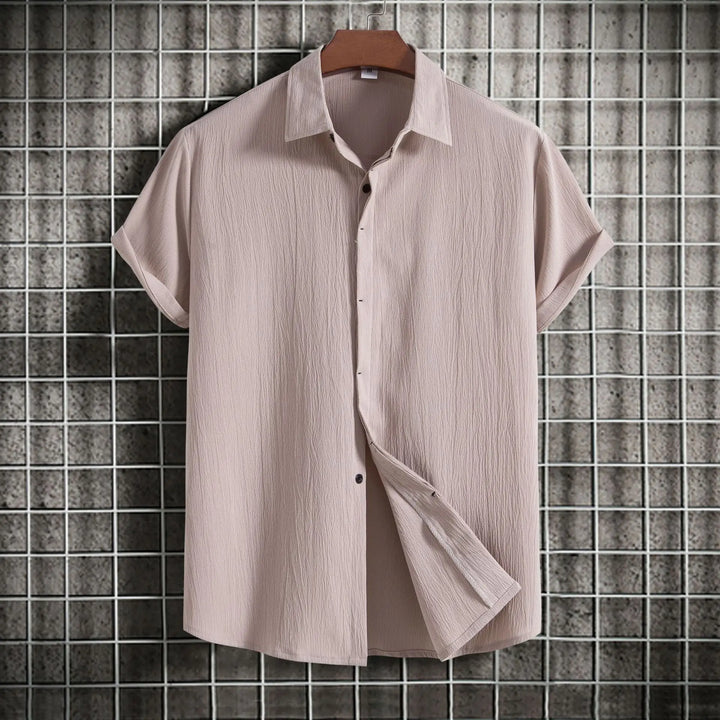 Olivia Sydney - Short Sleeve Linen Cotton Shirt