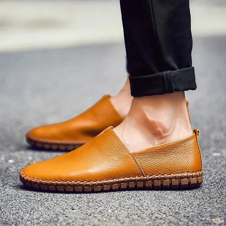 Olivia Sydney - Breathable Leather Loafers