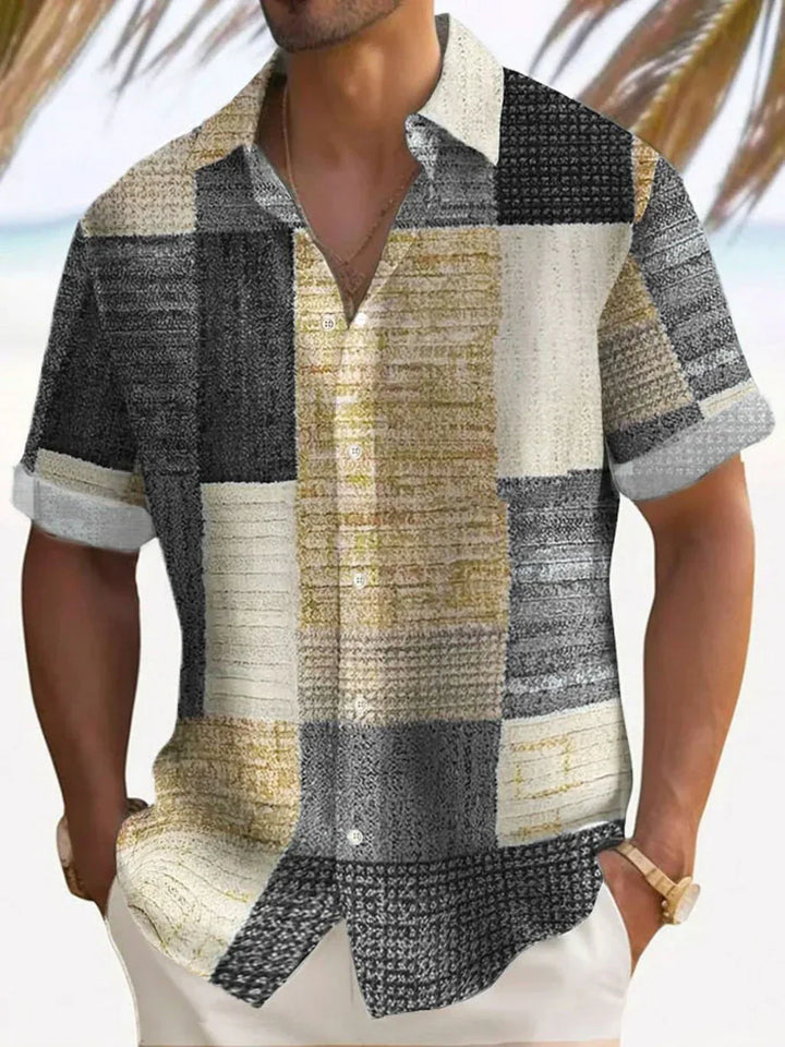 Olivia Sydney - Elegant Patchwork Shirt
